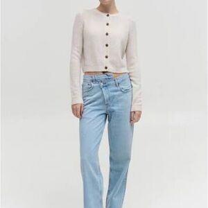 Agolde Light Blue Flare Jeans